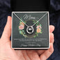 Lucky Necklace - Because Of Your Belief In Me - Unique Empire Gifts Store