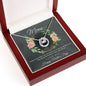 Lucky Necklace - Because Of Your Belief In Me - Unique Empire Gifts Store