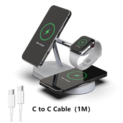 3-in-1 Wireless Magsafe Charger Stand - Unique Empire Gifts Store