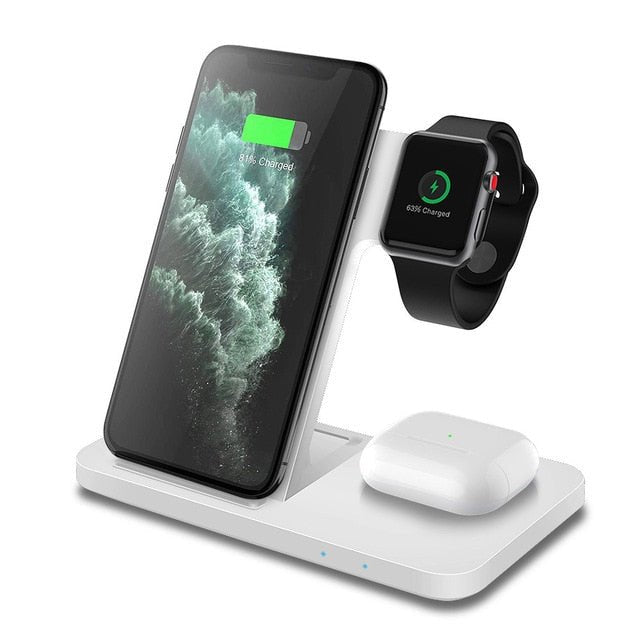 3in1 Wireless Fast Charger Dock Station - Unique Empire Gifts Store