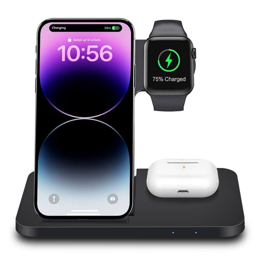 3in1 Wireless Fast Charger Dock Station - Unique Empire Gifts Store