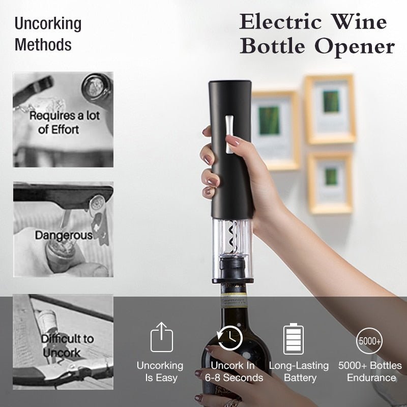 Automatic Wine Bottle Opener - Unique Empire Gifts Store