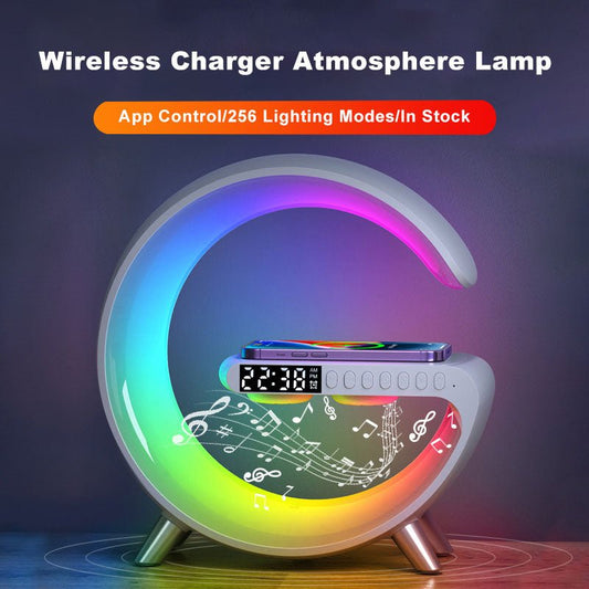 Bluetooth Speaker Wireless Charger Lamp - Unique Empire Gifts Store