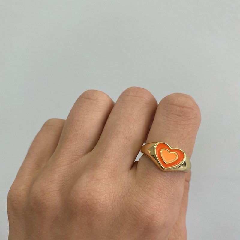 Creative Love Heart Ring - Unique Empire Gifts Store