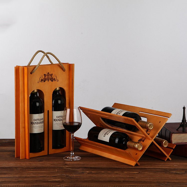 Creative Wine Rack Wine 2 Red Wine Boxes - Unique Empire Gifts Store