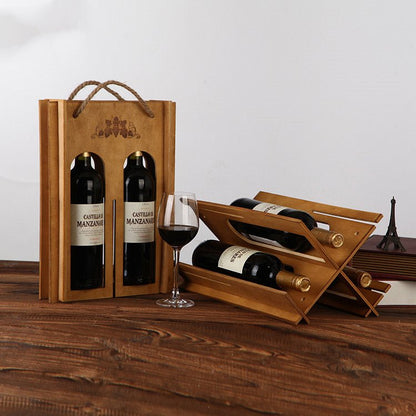 Creative Wine Rack Wine 2 Red Wine Boxes - Unique Empire Gifts Store