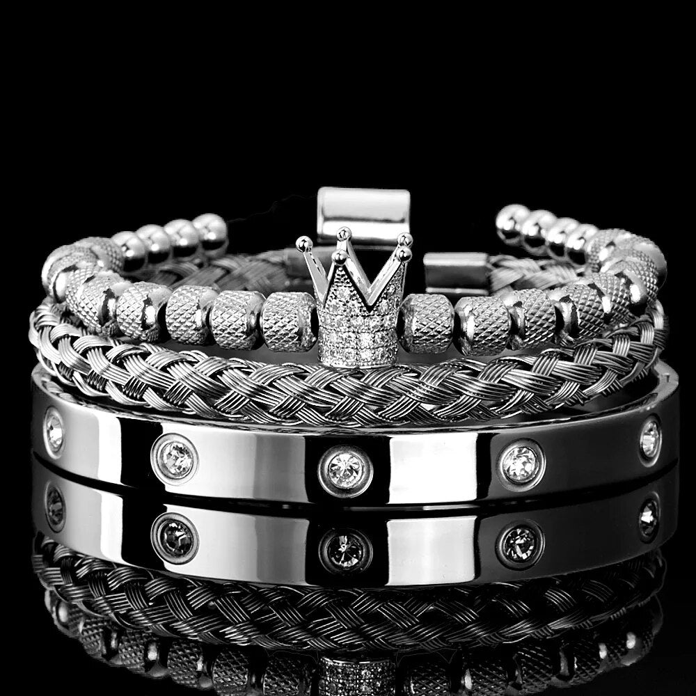 Diamond Roman Bracelets - Unique Empire Gifts Store