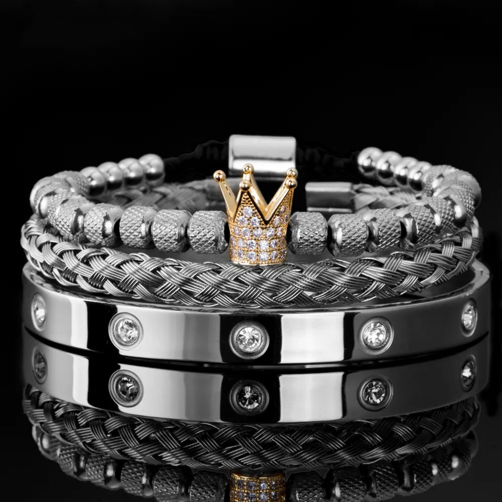 Diamond Roman Bracelets - Unique Empire Gifts Store