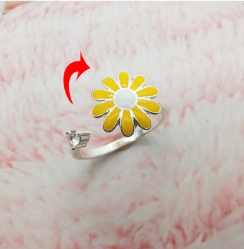 Fidget Spinner Rotatable Ring For Women - Unique Empire Gifts Store