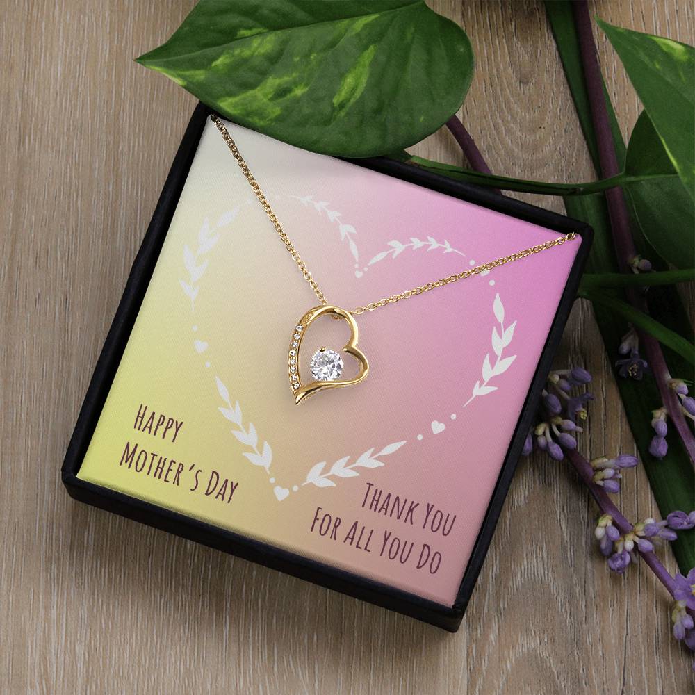 Forever Love Necklace - Thank You For All You Do - Unique Empire Gifts Store