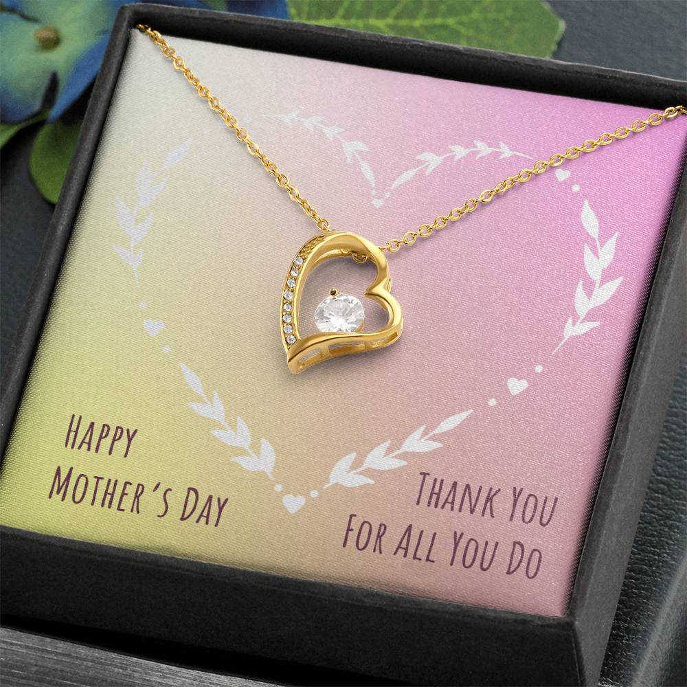 Forever Love Necklace - Thank You For All You Do - Unique Empire Gifts Store