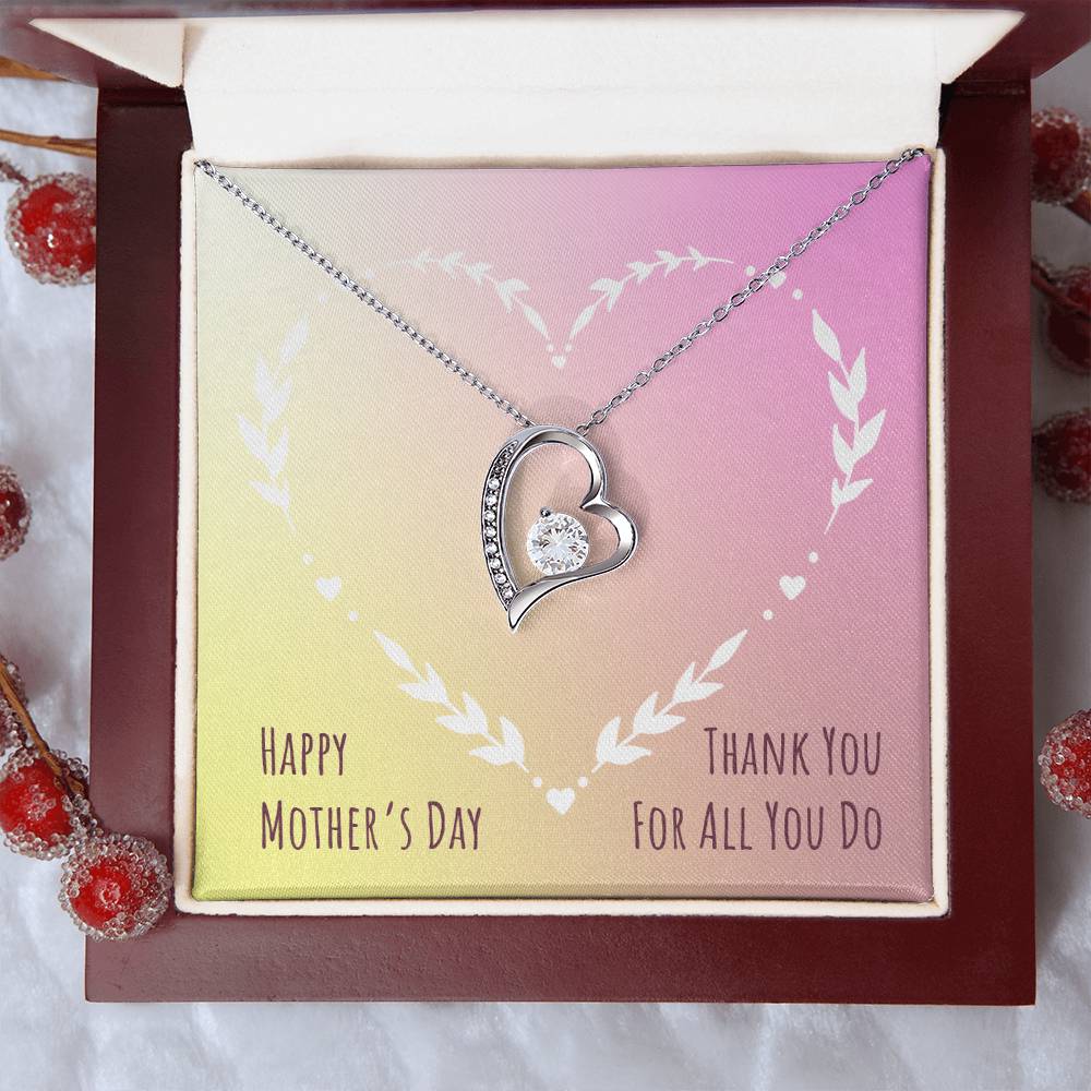 Forever Love Necklace - Thank You For All You Do - Unique Empire Gifts Store