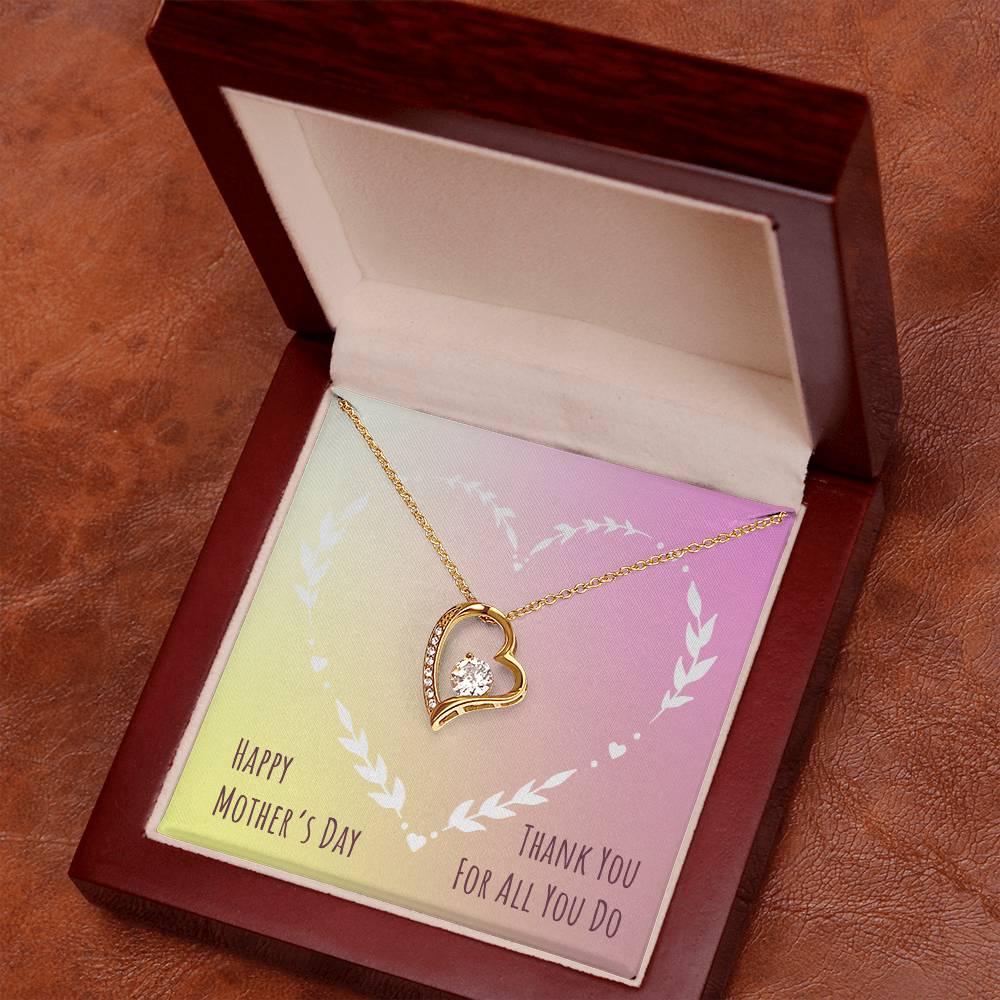 Forever Love Necklace - Thank You For All You Do - Unique Empire Gifts Store