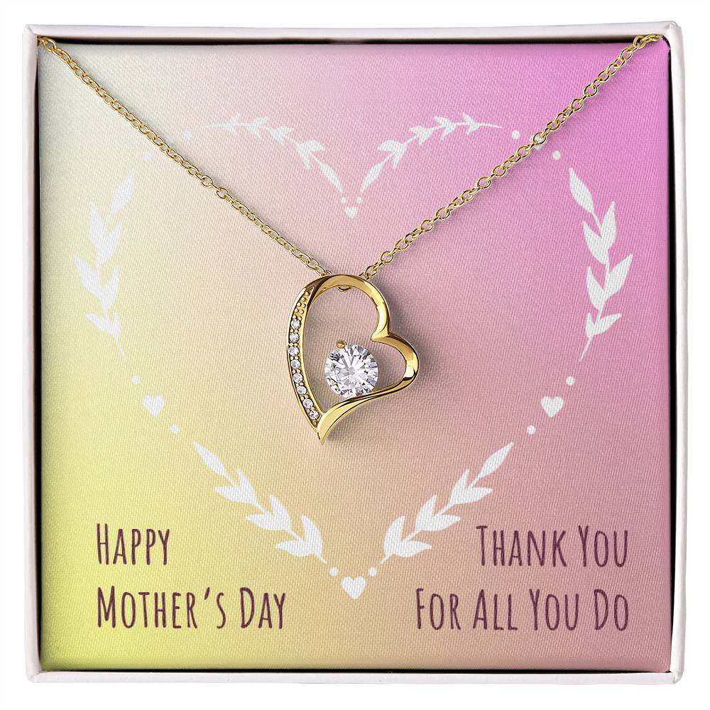 Forever Love Necklace - Thank You For All You Do - Unique Empire Gifts Store