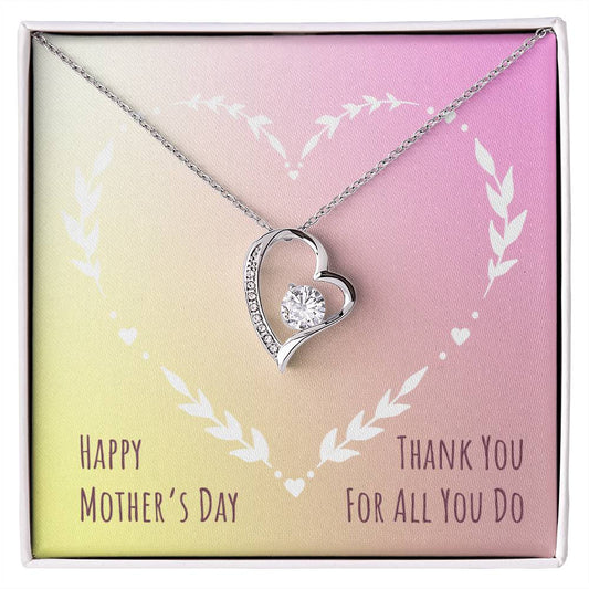 Forever Love Necklace - Thank You For All You Do - Unique Empire Gifts Store