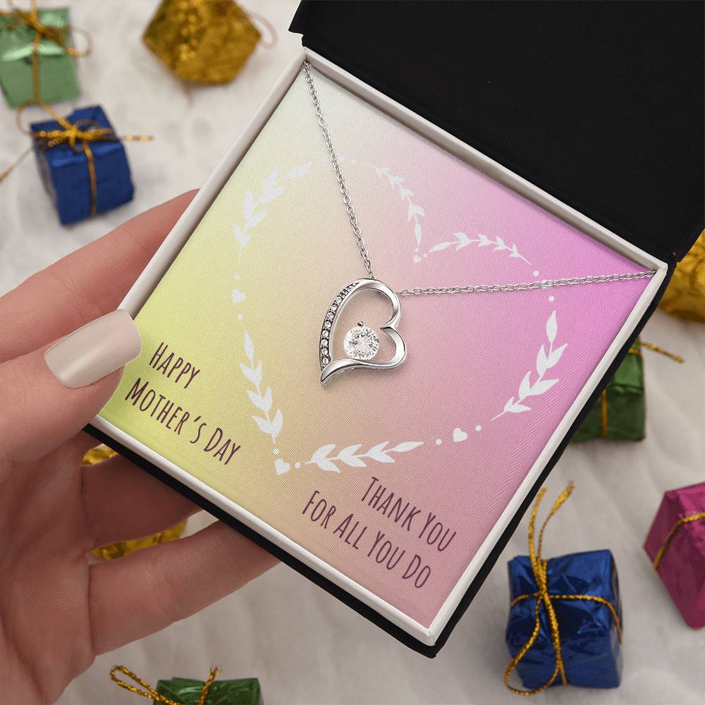 Forever Love Necklace - Thank You For All You Do - Unique Empire Gifts Store