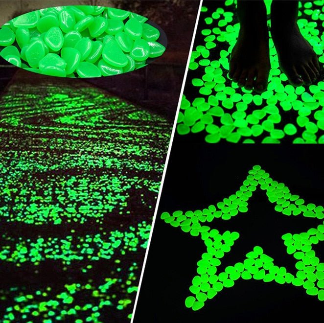 Glow in the Dark Garden Pebbles - Unique Empire Gifts Store