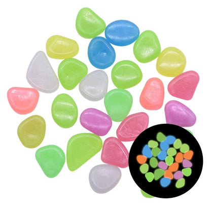 Glow in the Dark Garden Pebbles - Unique Empire Gifts Store