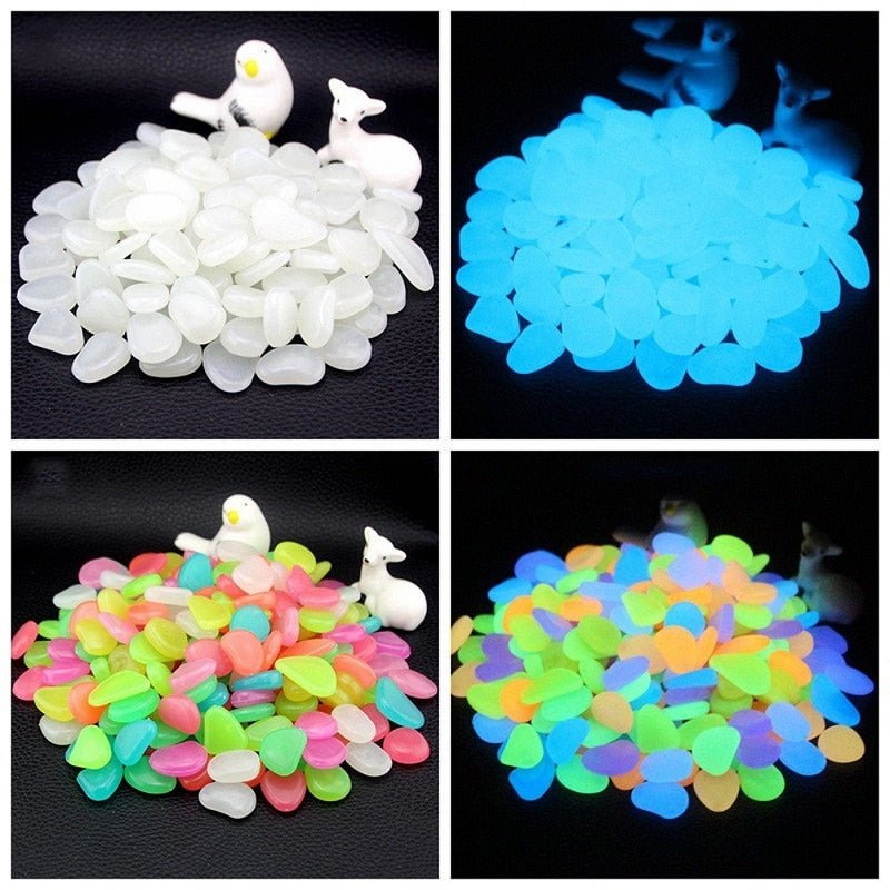 Glow in the Dark Garden Pebbles - Unique Empire Gifts Store