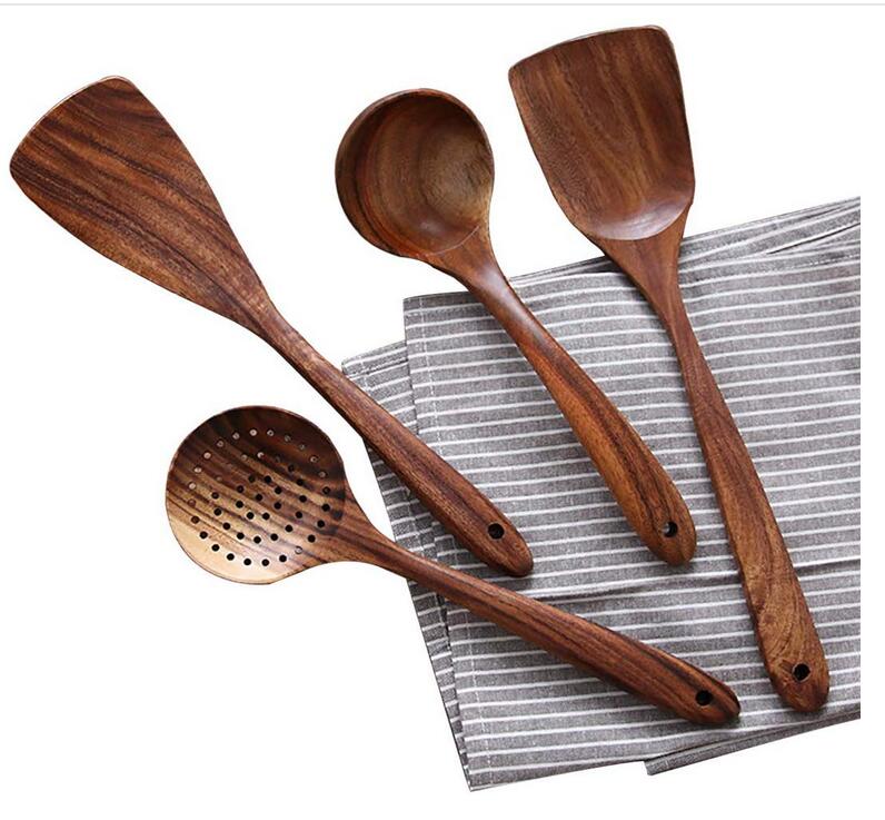 Timeless Teak Kitchen Set