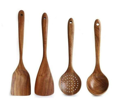 Timeless Teak Kitchen Set