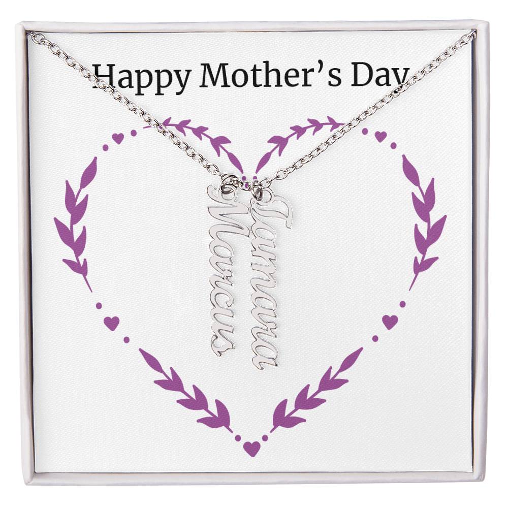 Multi Name Necklace - Happy Mother's Day - Unique Empire Gifts Store