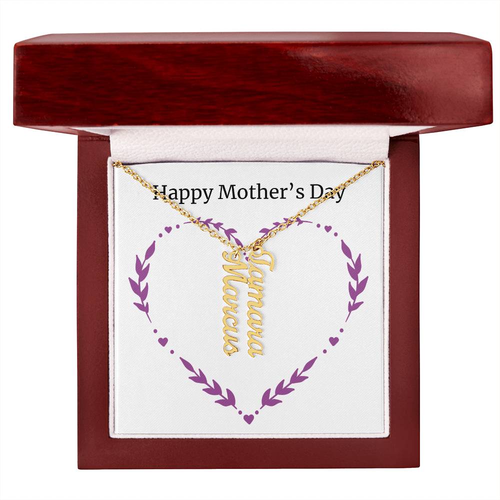 Multi Name Necklace - Happy Mother's Day - Unique Empire Gifts Store